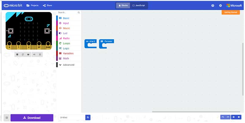 An Overview of Makecode and Getting Started With micro-bit