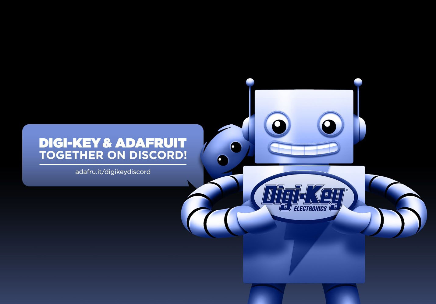 Dig-Key and Adafruit Together On Discord