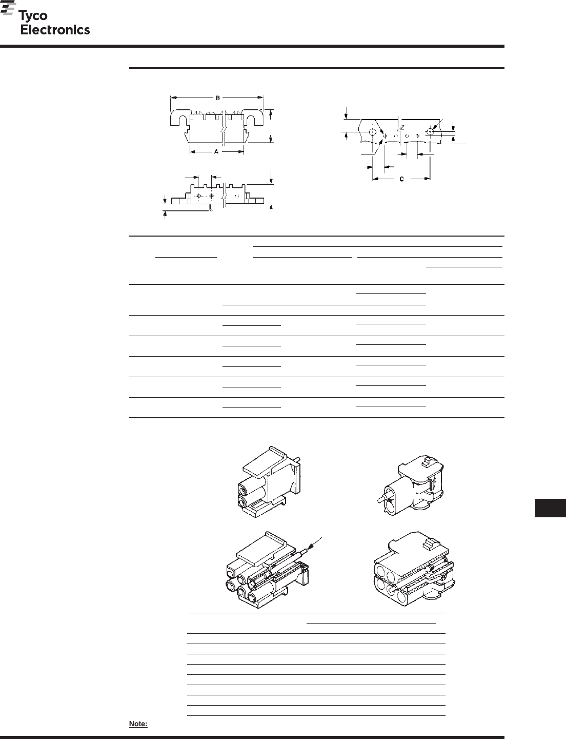 Soft Shell Pin and Socket Conn Datasheet by TE Connectivity AMP