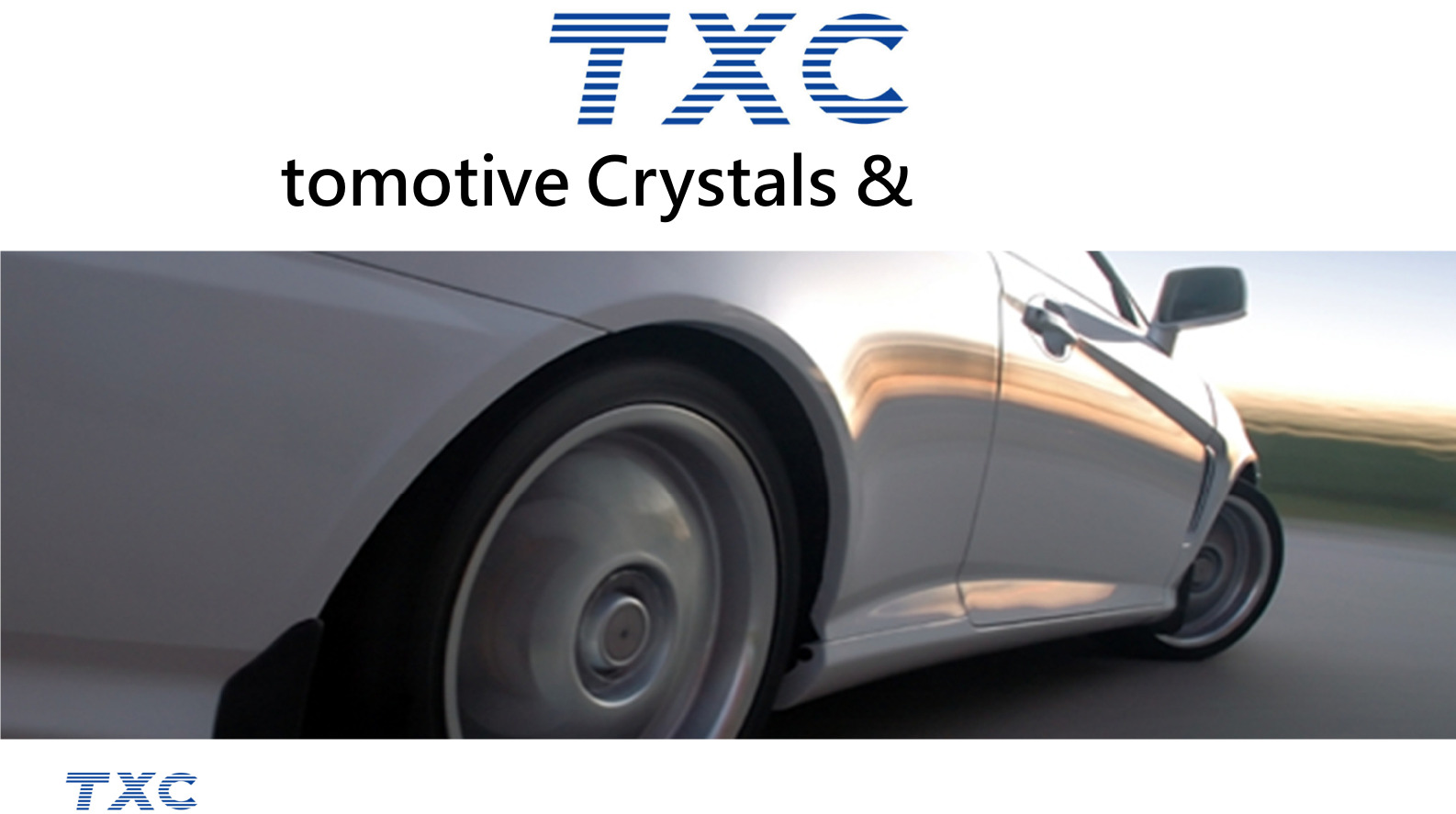 Automotive Crystals, Oscillator Catalog Datasheet by TXC CORPORATION