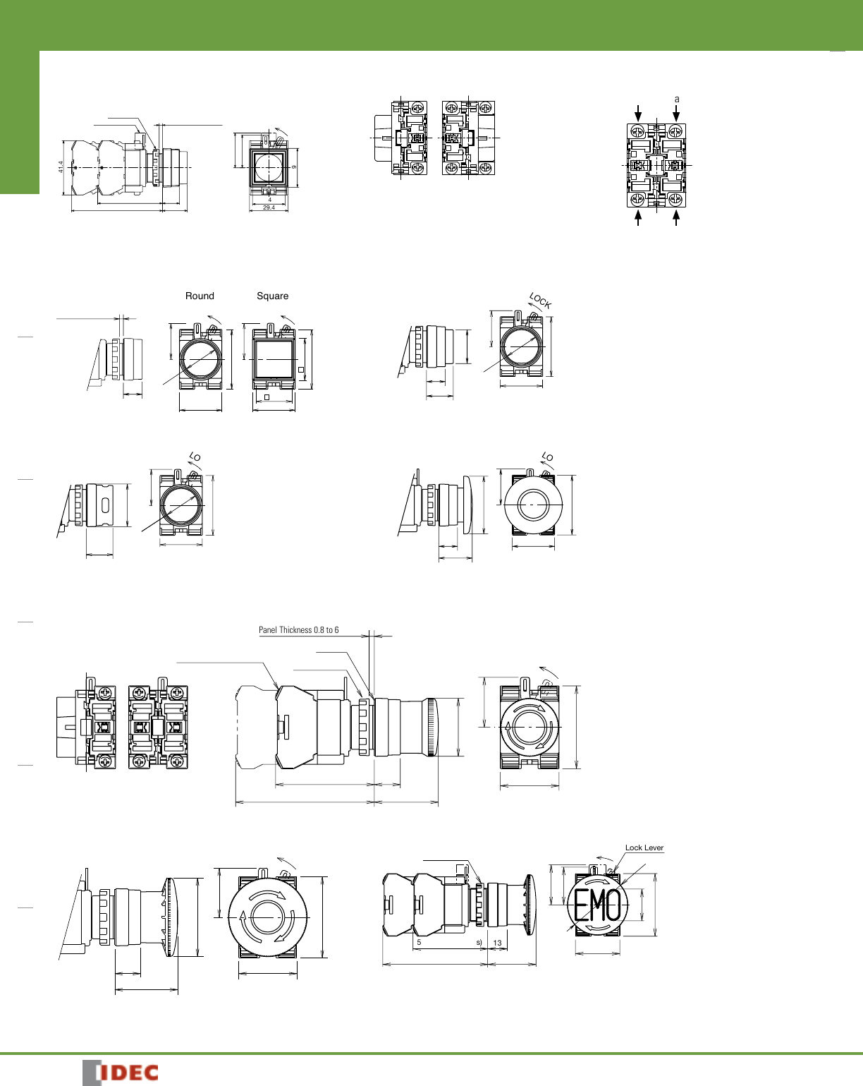 HW Series Catalog Datasheet by IDEC DigiKey Electronics