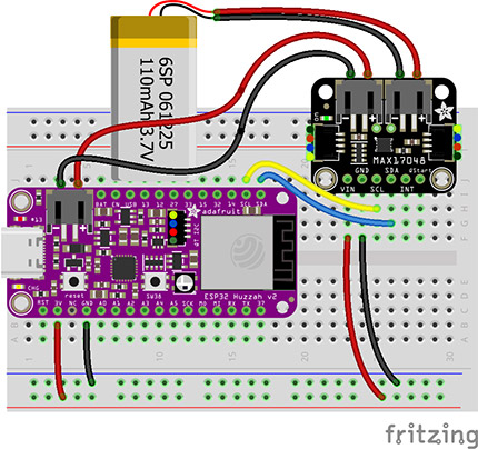 thumbnail image 2 of MAX17048 Gauge Battery Capacity Solution For Robotics Temperature 2 of 14